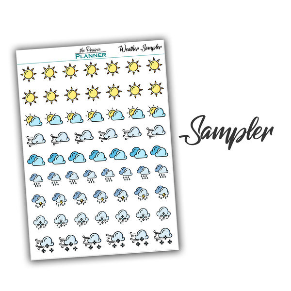 Weather - Planner Stickers